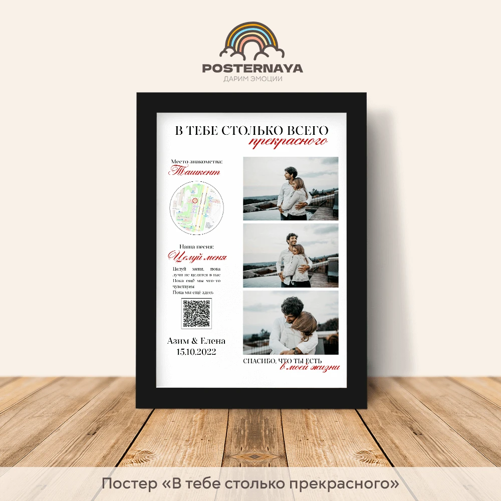 Постер "В тебе столько прекрасного"