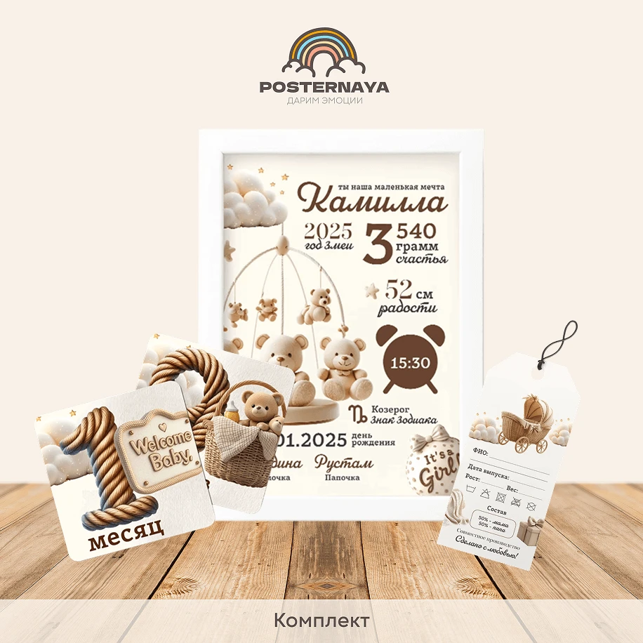 Комплект для новорожденных «Welcome baby»